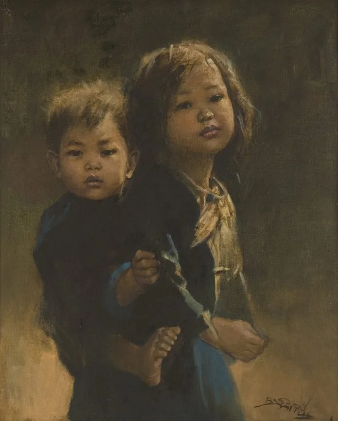 Kakak dan Adik oleh Basuki Abdullah