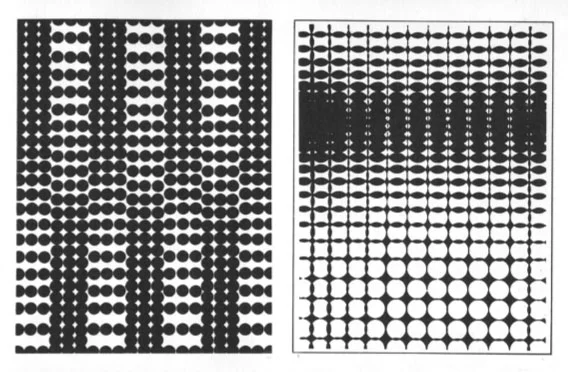 Contoh asas nirmana : Repetisi/Repetition. Wucius Wong