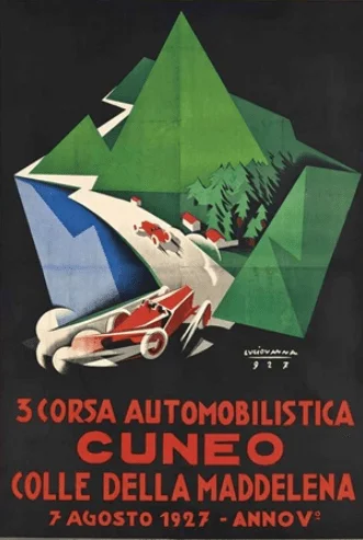 poster-futurisme-3-corsa-automobilistica-venna