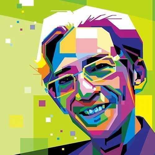 wedha pop art potret sang pencetus dalam gaya lukisnya sendiri