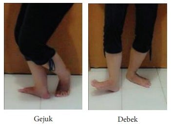 gerak kaki gejuk dan debek