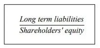 rumus capital structure