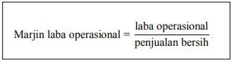 rumus profitabilitas berdasarkan marjin laba operasional