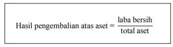 rumus profitabilitas hasil pengembalian aset