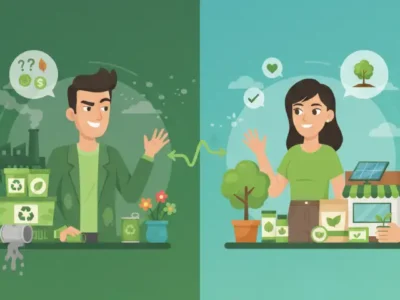 greenwashing vs green business