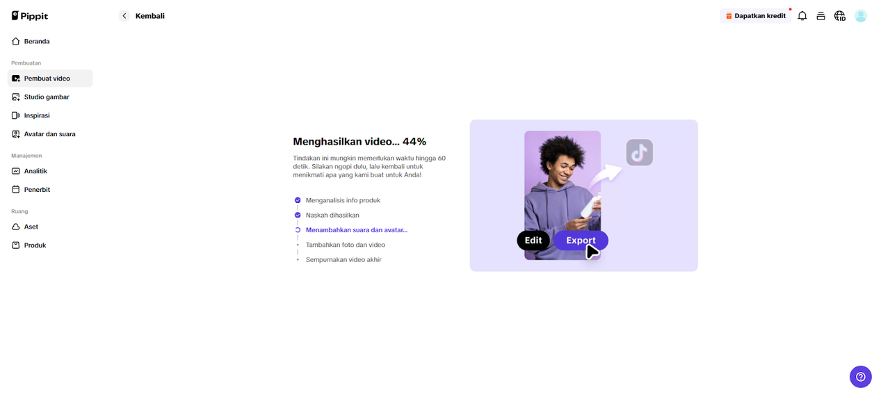 Biarkan AI Membuat Klip Viral Kamu
